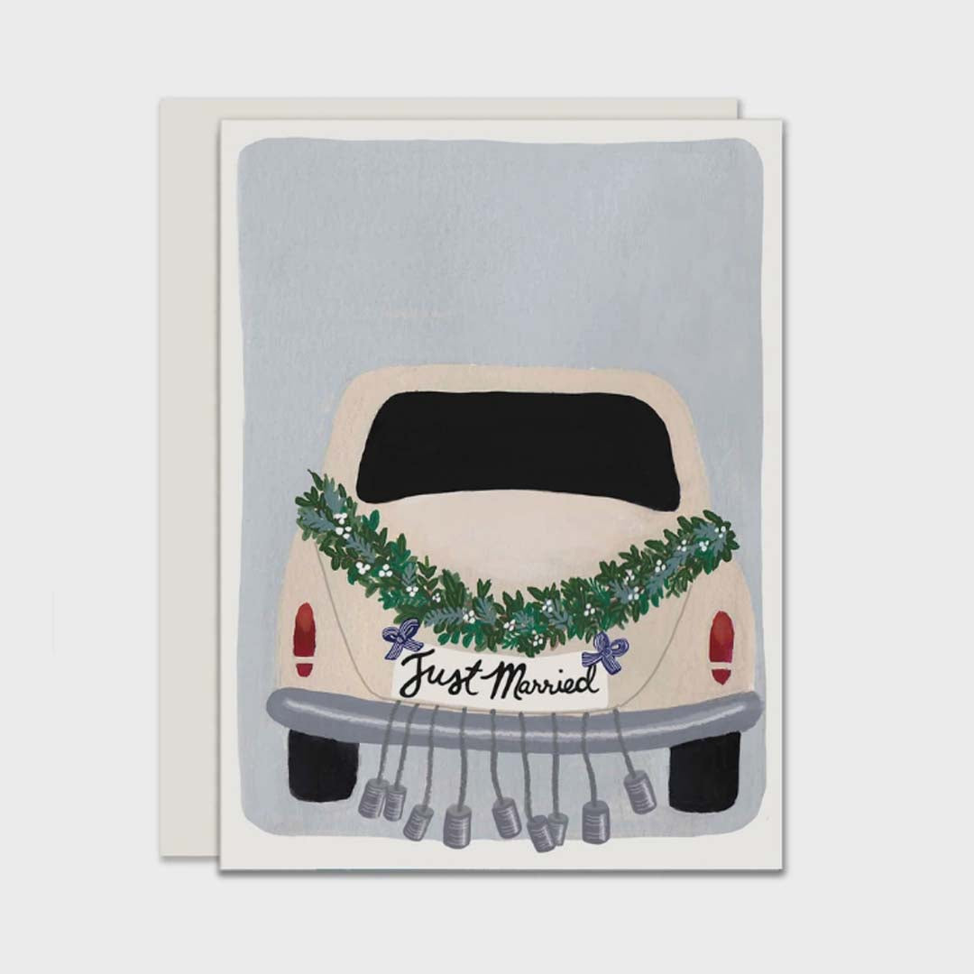 Wedding & Anniversary Card | Getaway Car