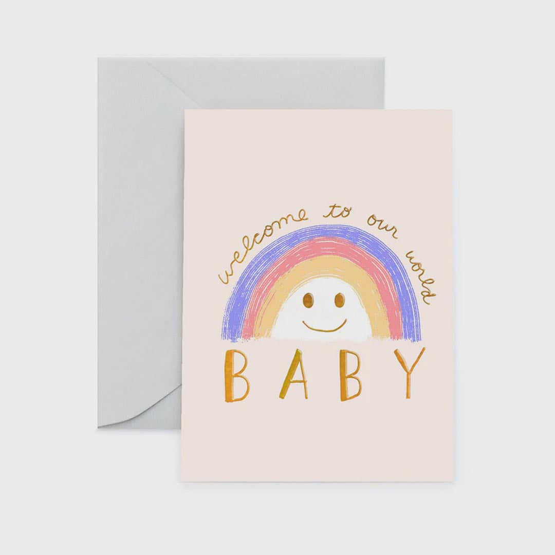 Baby Card | Welcome to Our World Baby
