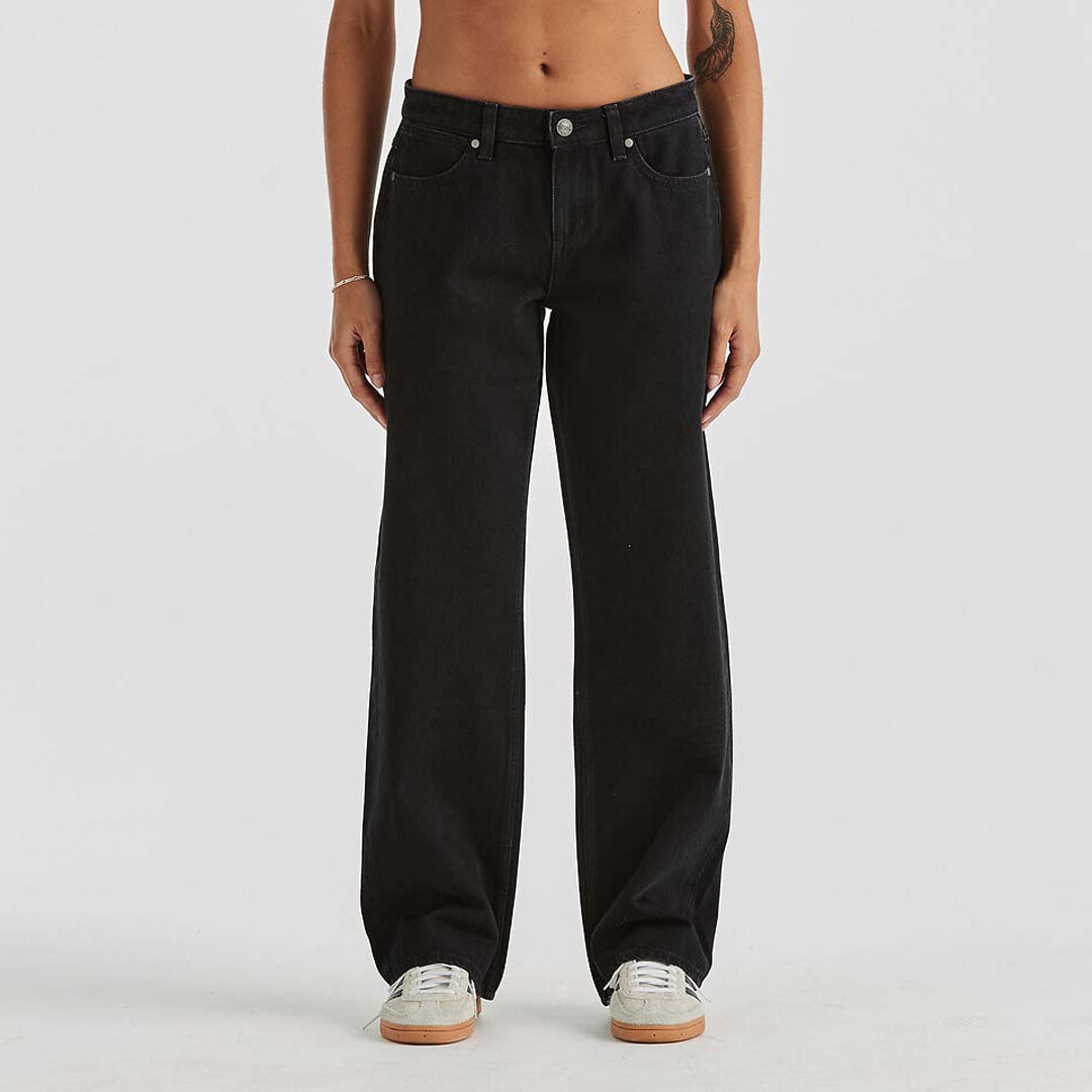 LOW BELLA BAGGY RELAXED JEAN | BLACK ROCK