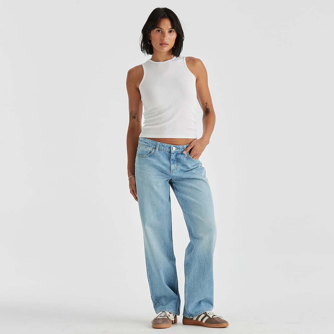 LOW BELLA BAGGY RELAXED JEAN | MANTRA BLUE