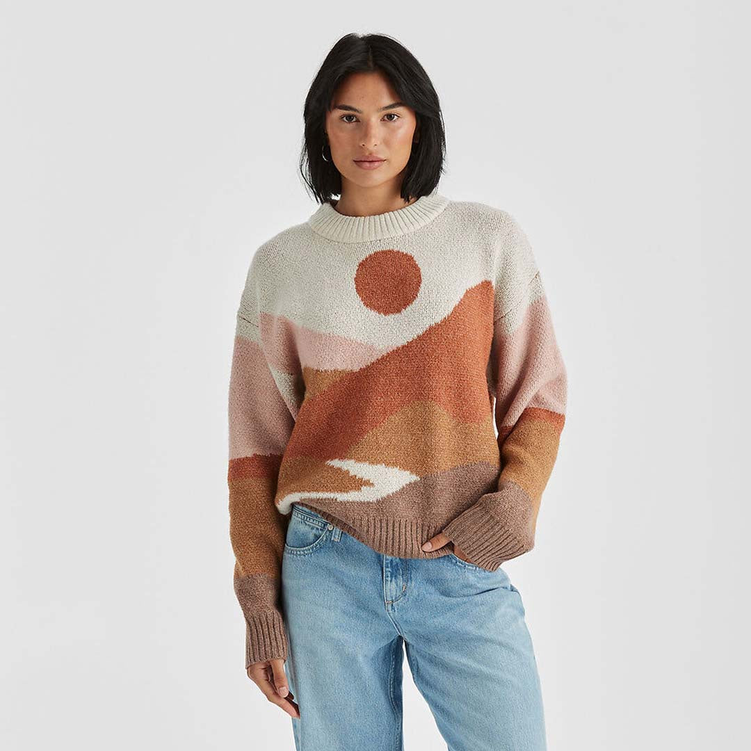 THROUGH VALLEYS KNIT | SEPIA