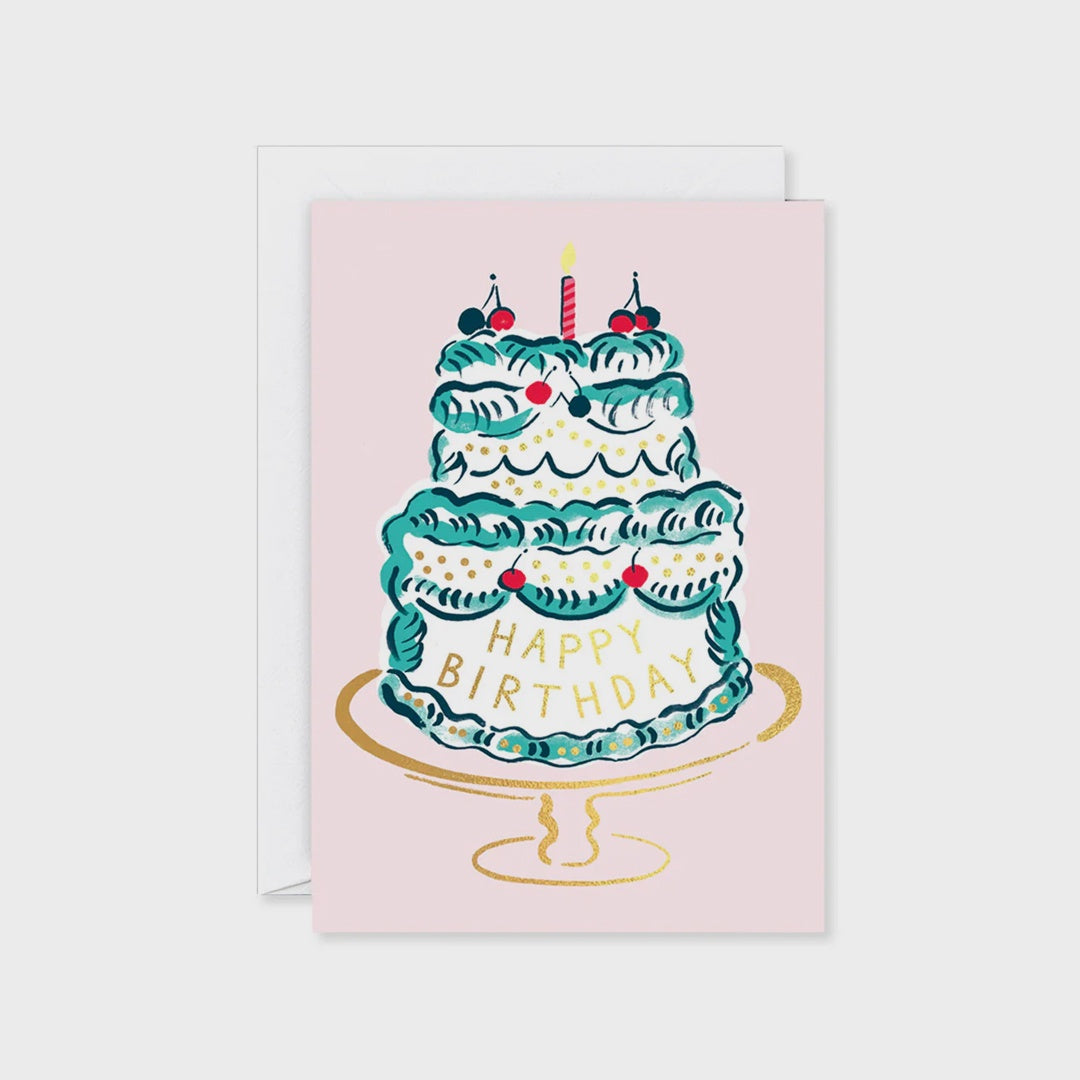 Birthday Card | Cake and Candle