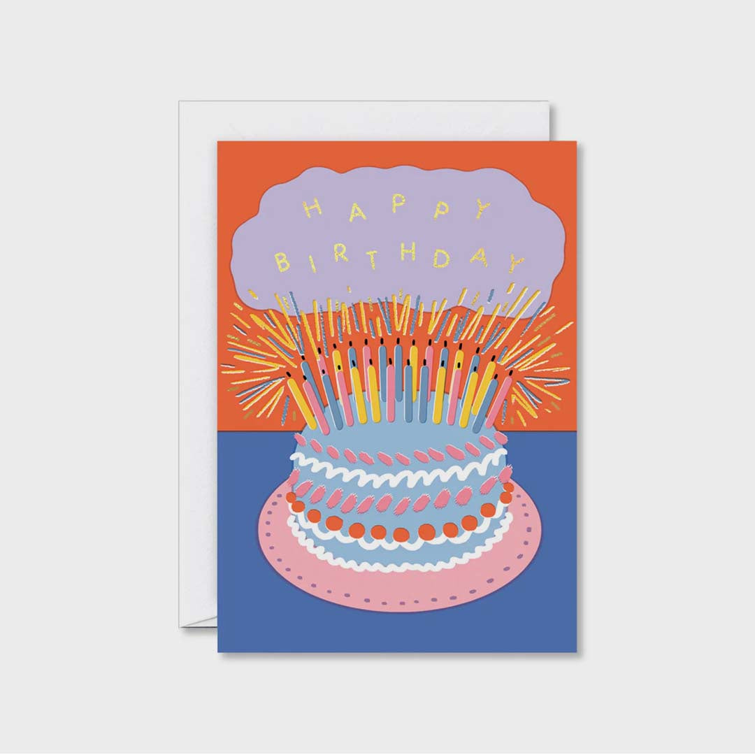 BIRTHDAY CARD | CAKE & CANDLES