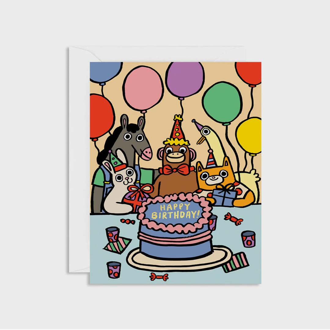 BIRTHDAY CARD | HAPPY BIRTHDAY PARTY