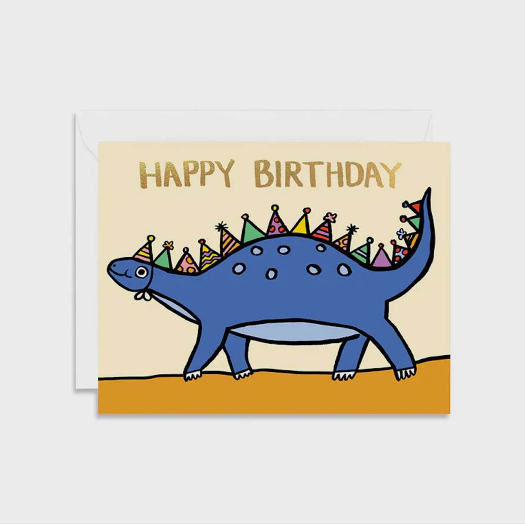 BIRTHDAY CARD | PARTY DINO