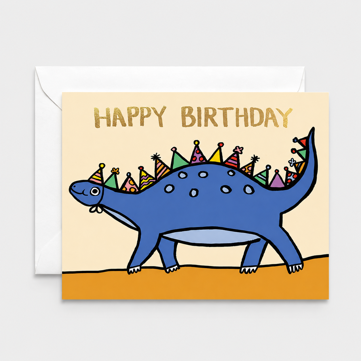 Birthday Card | Party Dino