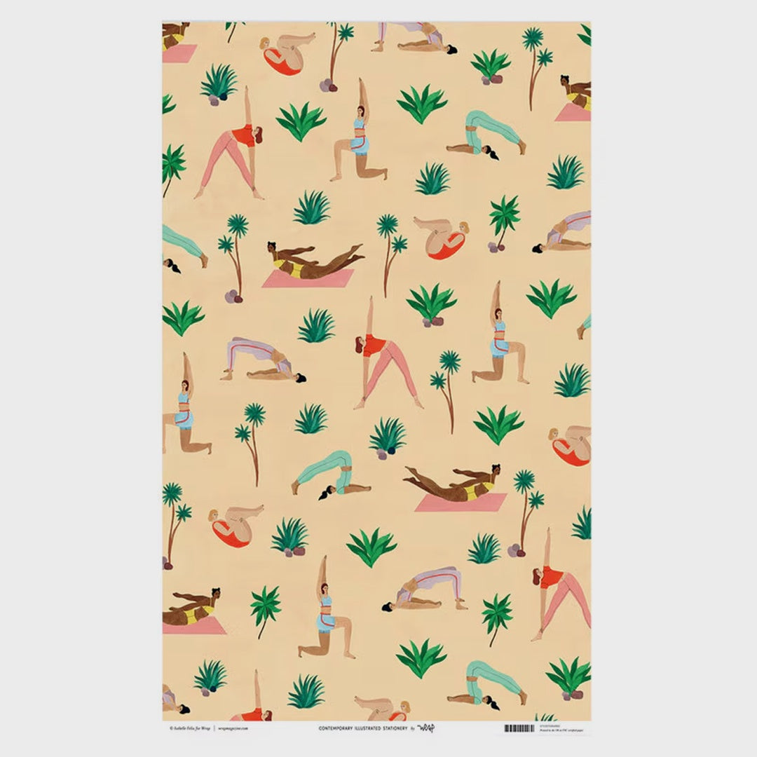 Wrapping Paper | Yoga