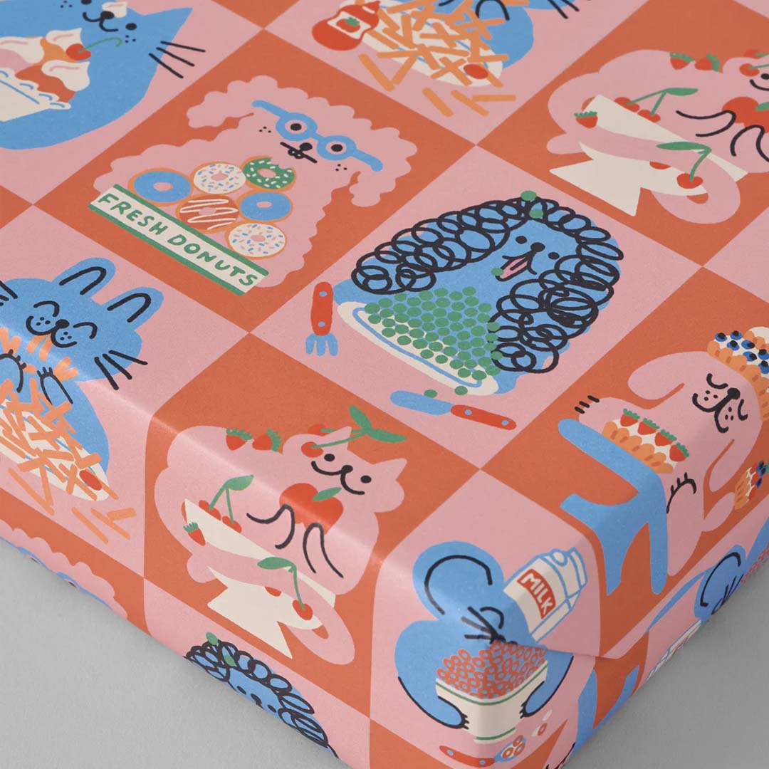 Wrapping Paper | Cake Time