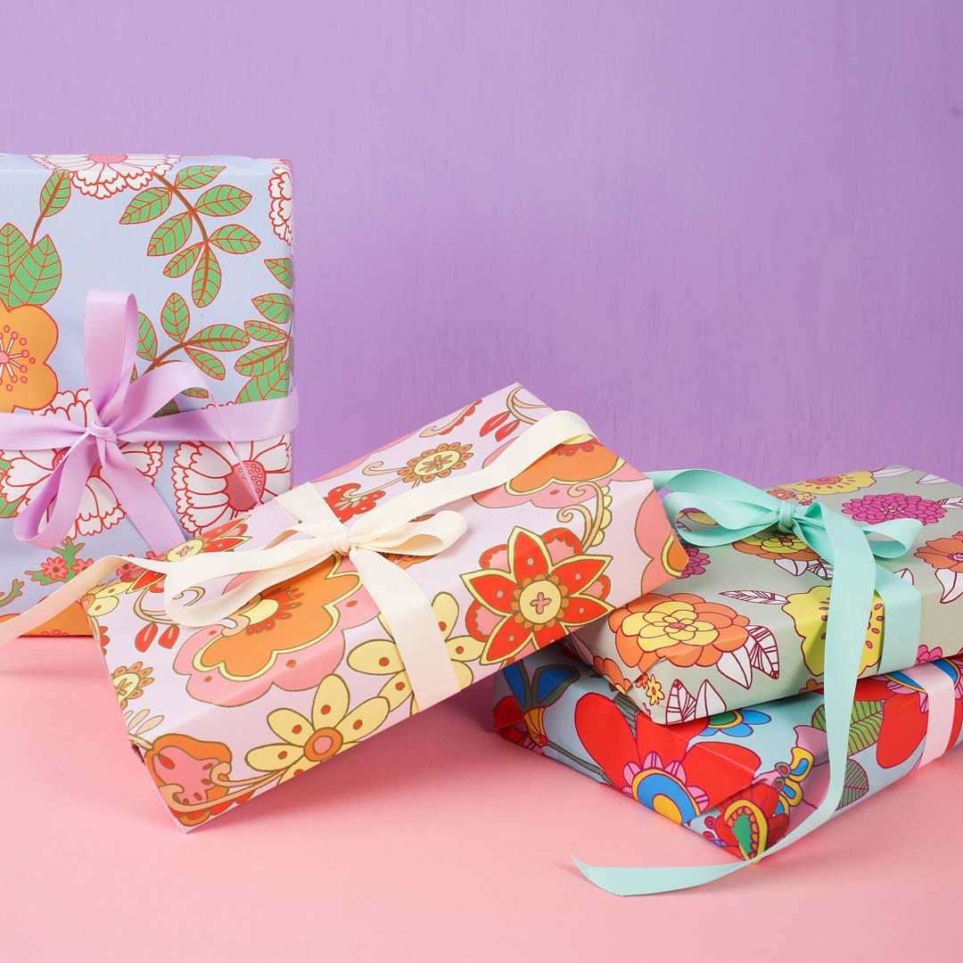 Wrapping Paper | Groovy Floral