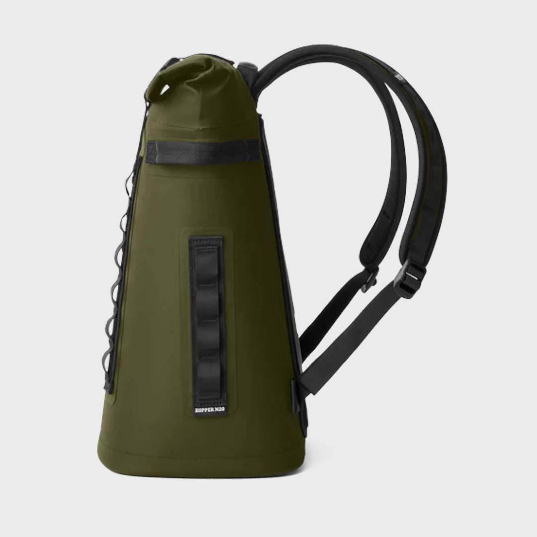 HOPPER M20 SOFT BACKPACK COOLER | OLIVE BLACK