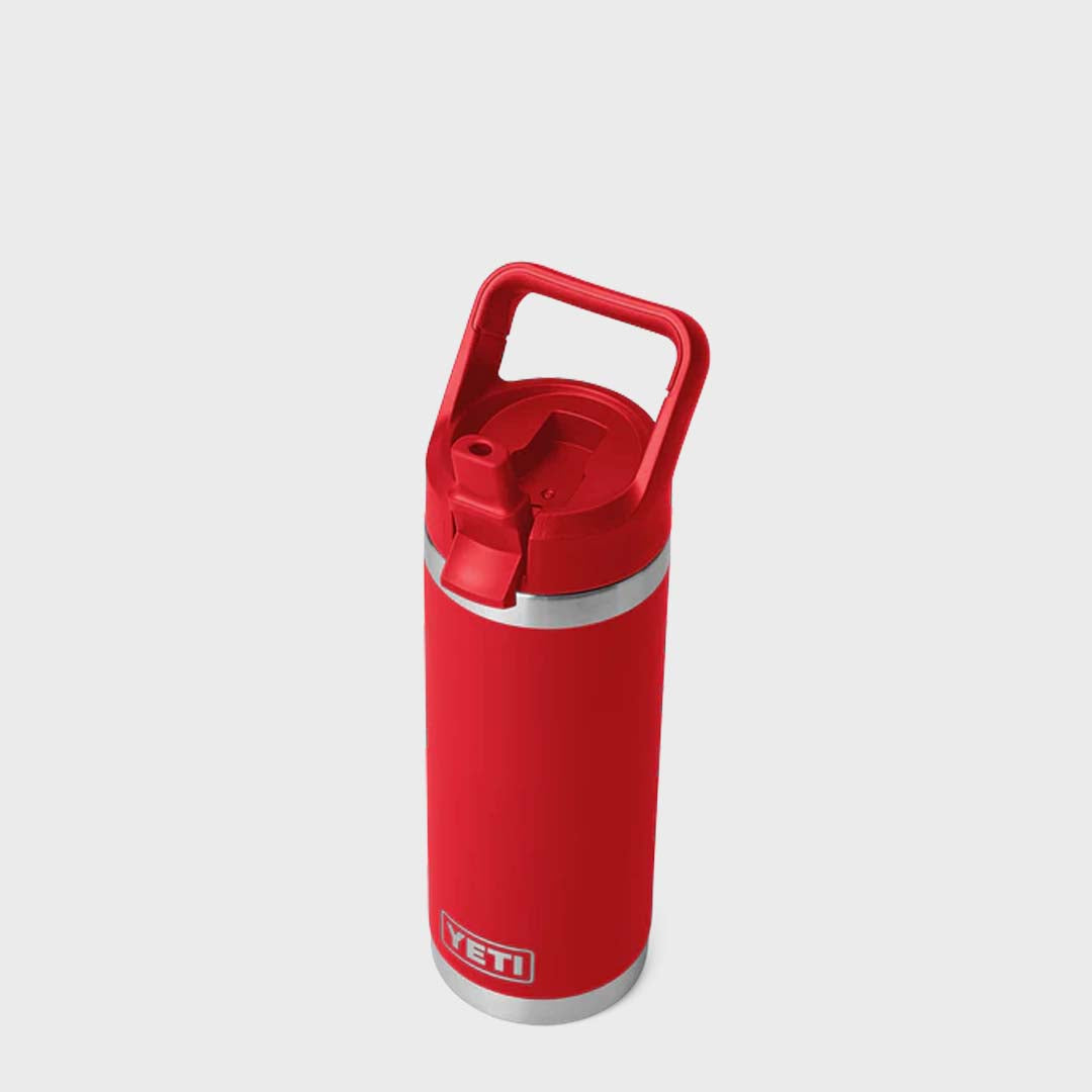 RAMBLER 18oz (532 ML) STRAW BOTTLE | RESCUE RED