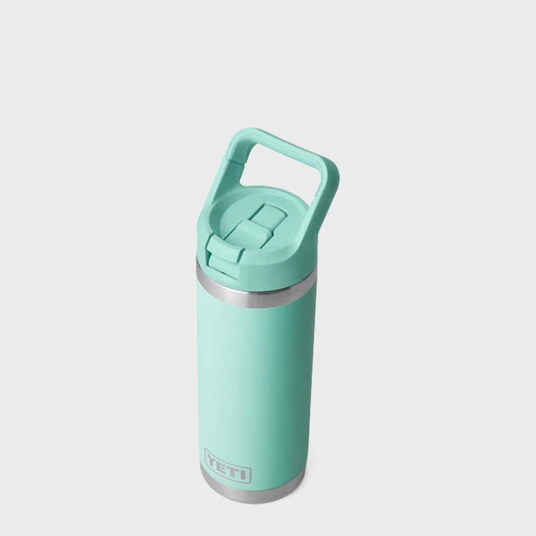 RAMBLER 18oz (532 ML) STRAW BOTTLE | SEAFOAM