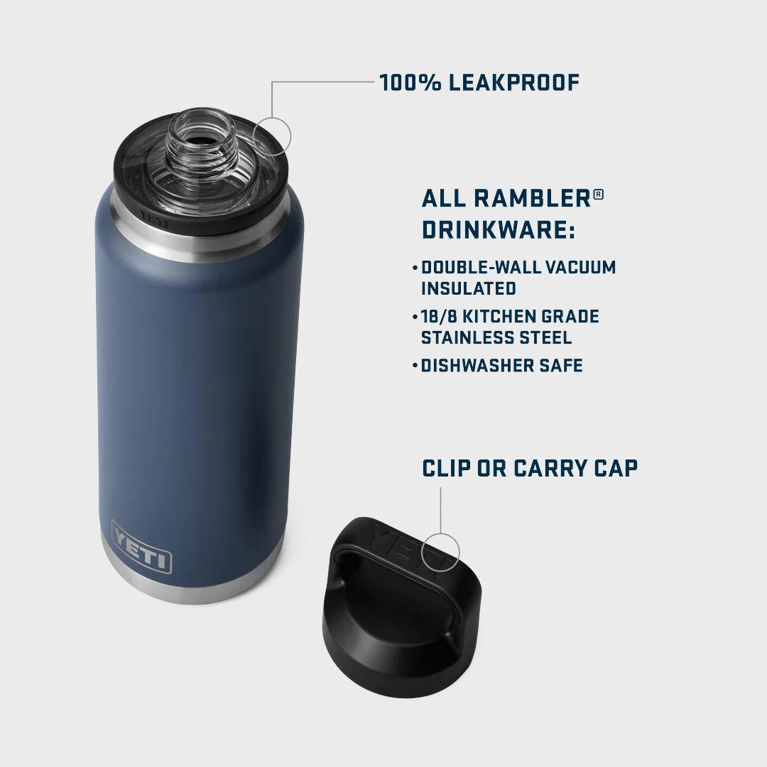 Rambler 26oz (760ml) Bottle with Chug Cap | Black