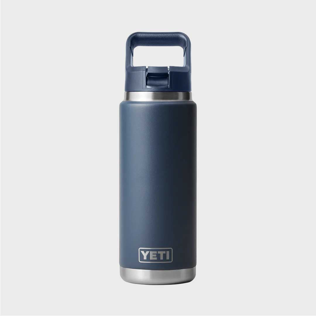 Rambler 26oz (760ml) Bottle with Straw | Navy