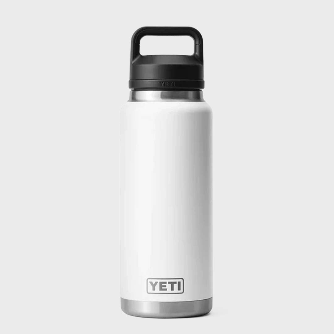 RAMBLER 36oz BOTTLE WITH CHUG CAP | WHITE