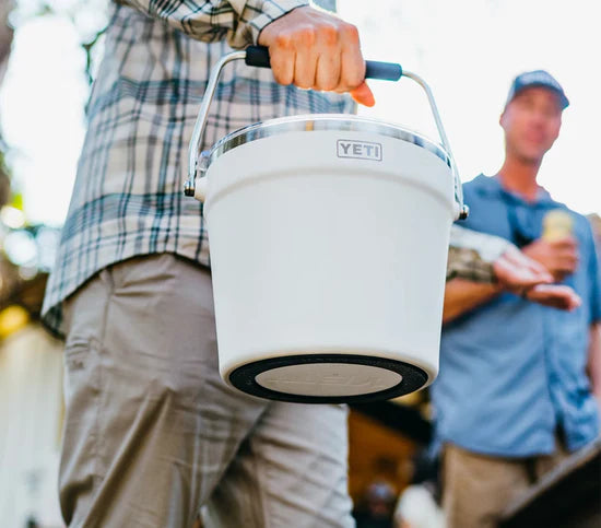 RAMBLER BEVERAGE BUCKET | WHITE