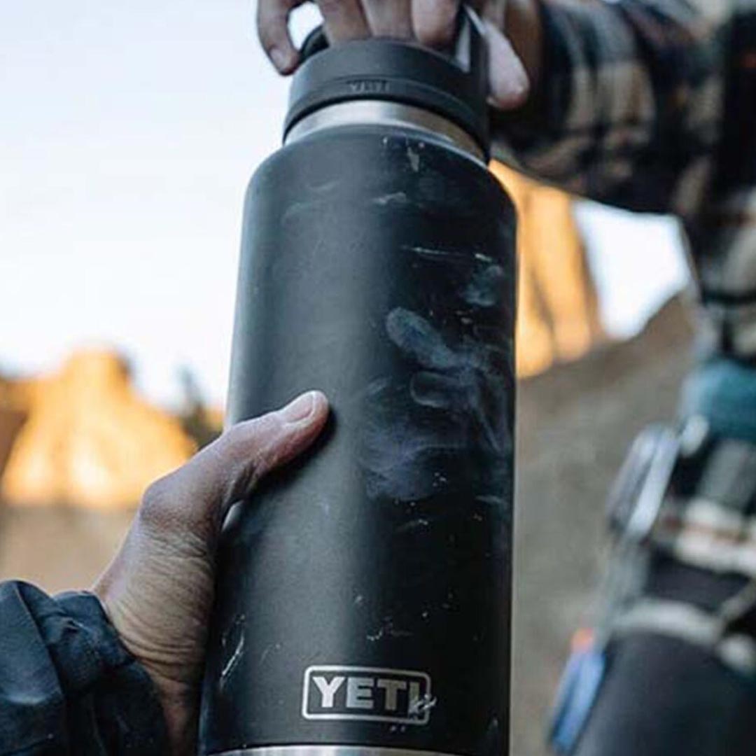 Rambler Bottle Chug Cap | Black