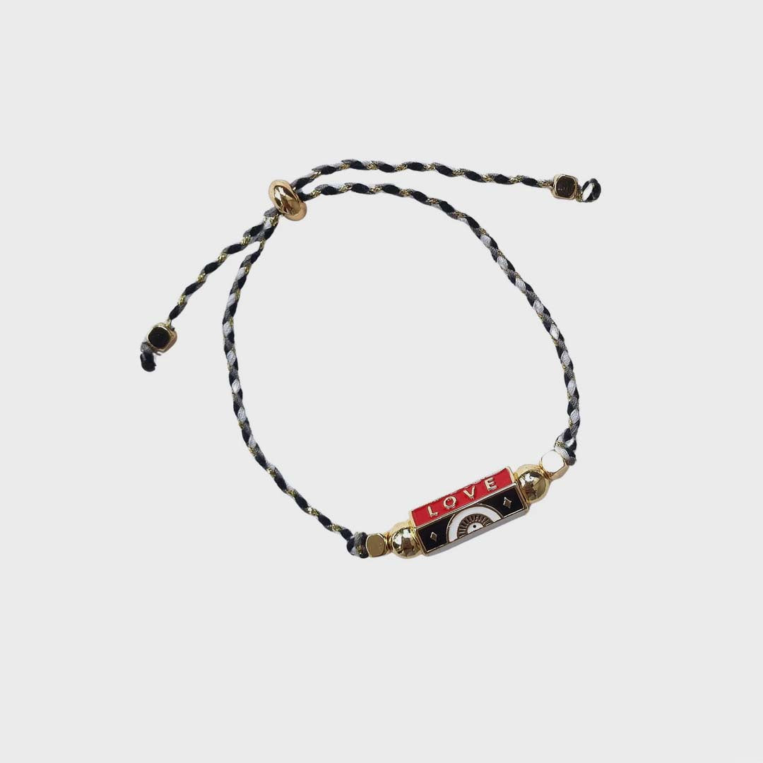 LOVE CORD BRACELET | RED