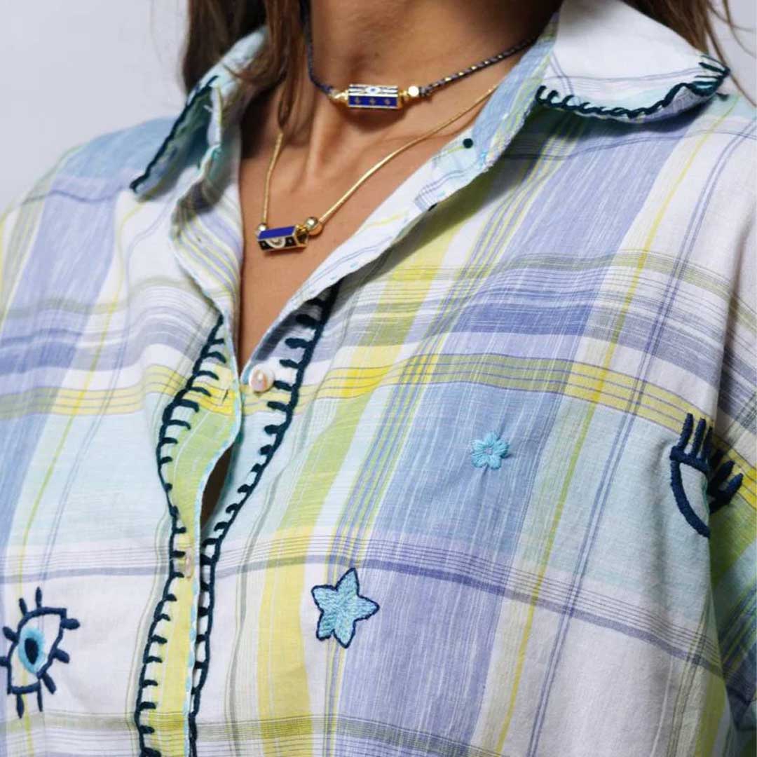 Snake Chain Necklace | White Love