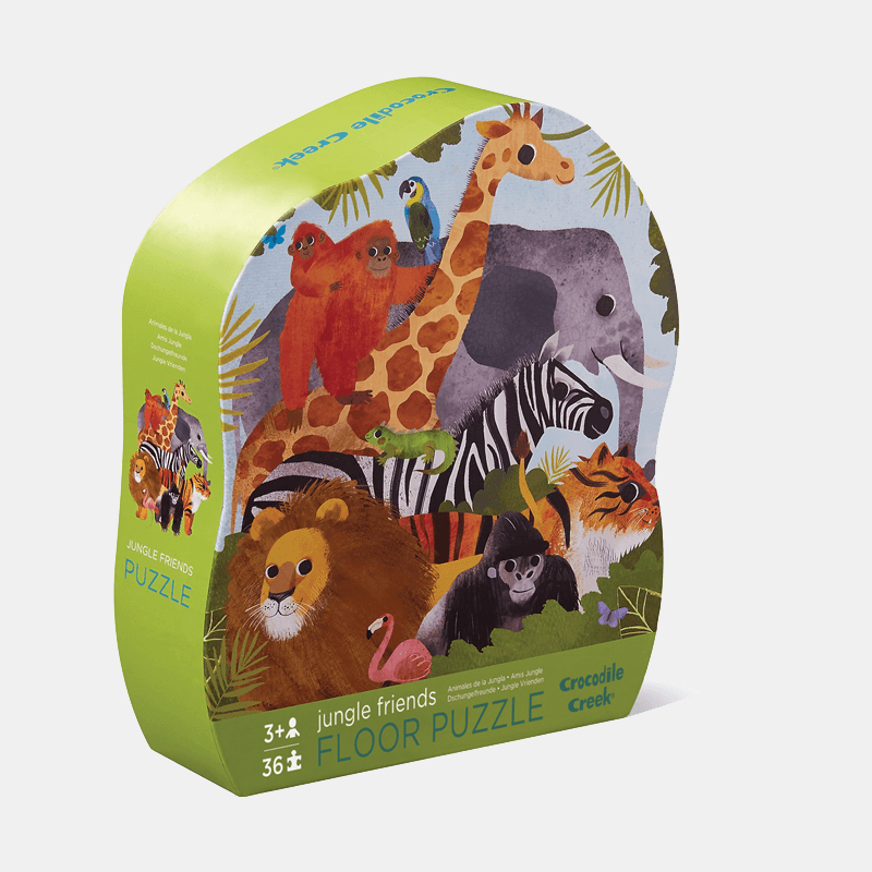 Classic Floor Puzzle | Jungle Friends