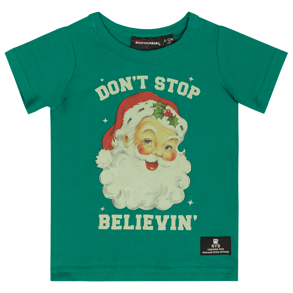 DON'T STOP BELIEVIN' BABY T-SHIRT