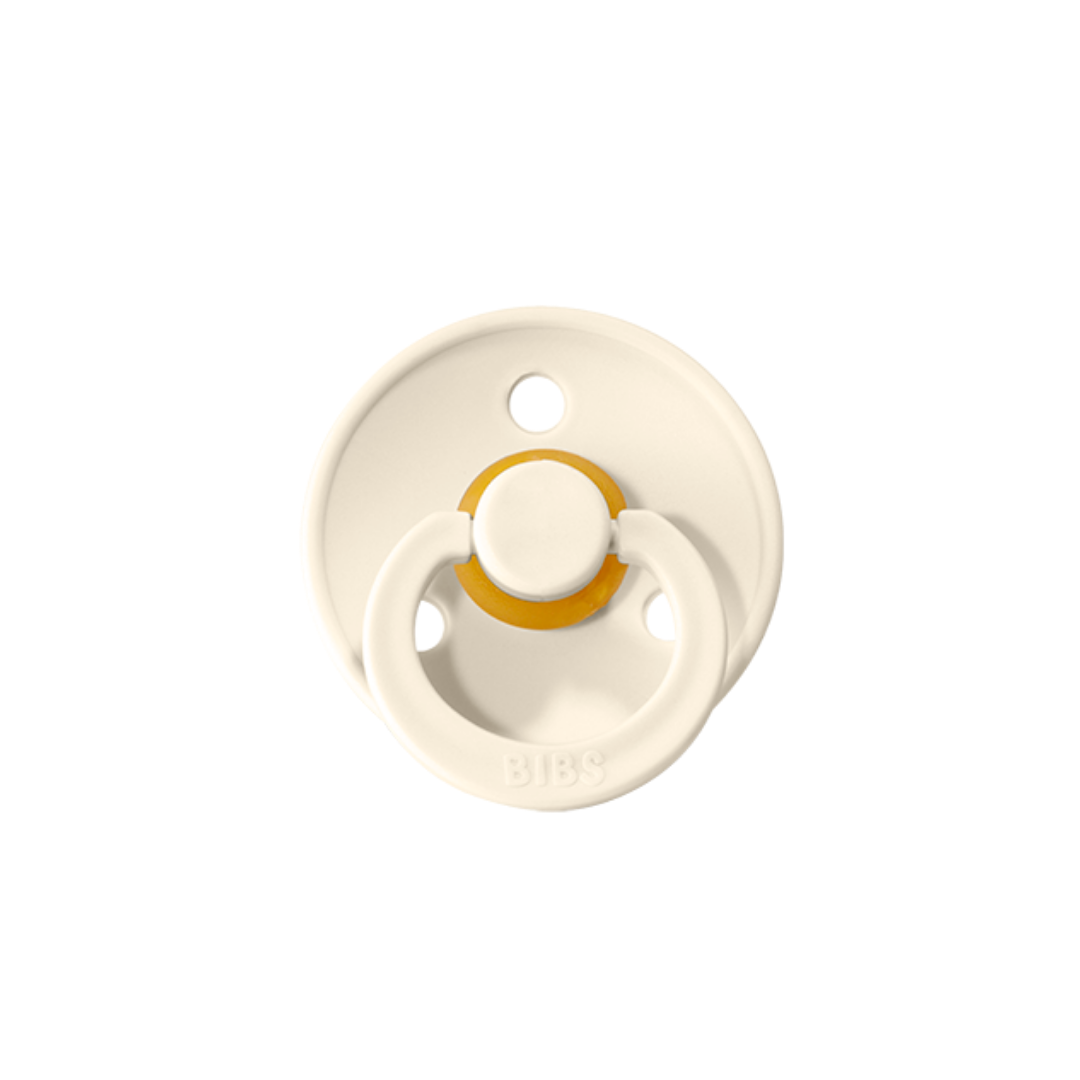 BIBS DUMMIES - TWIN PACK - IVORY