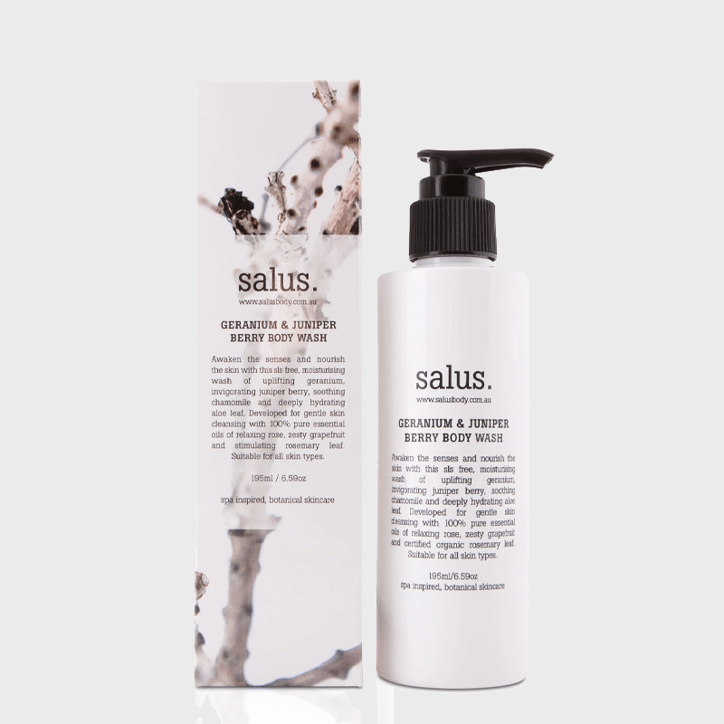 BODY WASH - GERANIUM & JUNIPER BERRY