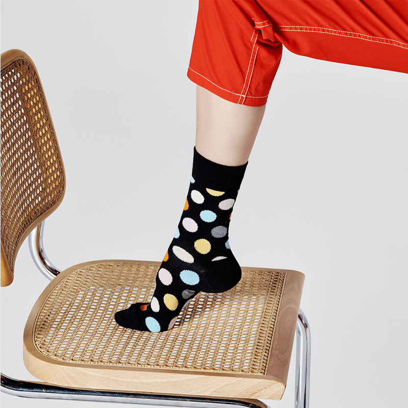 Big Dot Sock (9350) | Black Multi