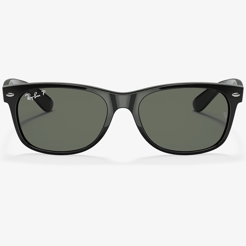 NEW WAYFARER | BLACK / POLARIZED GREEN