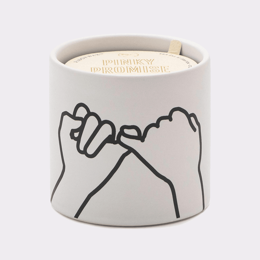 "PINKY PROMISE" CANDLE