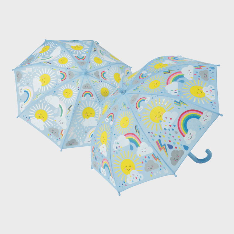 COLOUR CHANGING UMBRELLA - SUN & CLOUDS