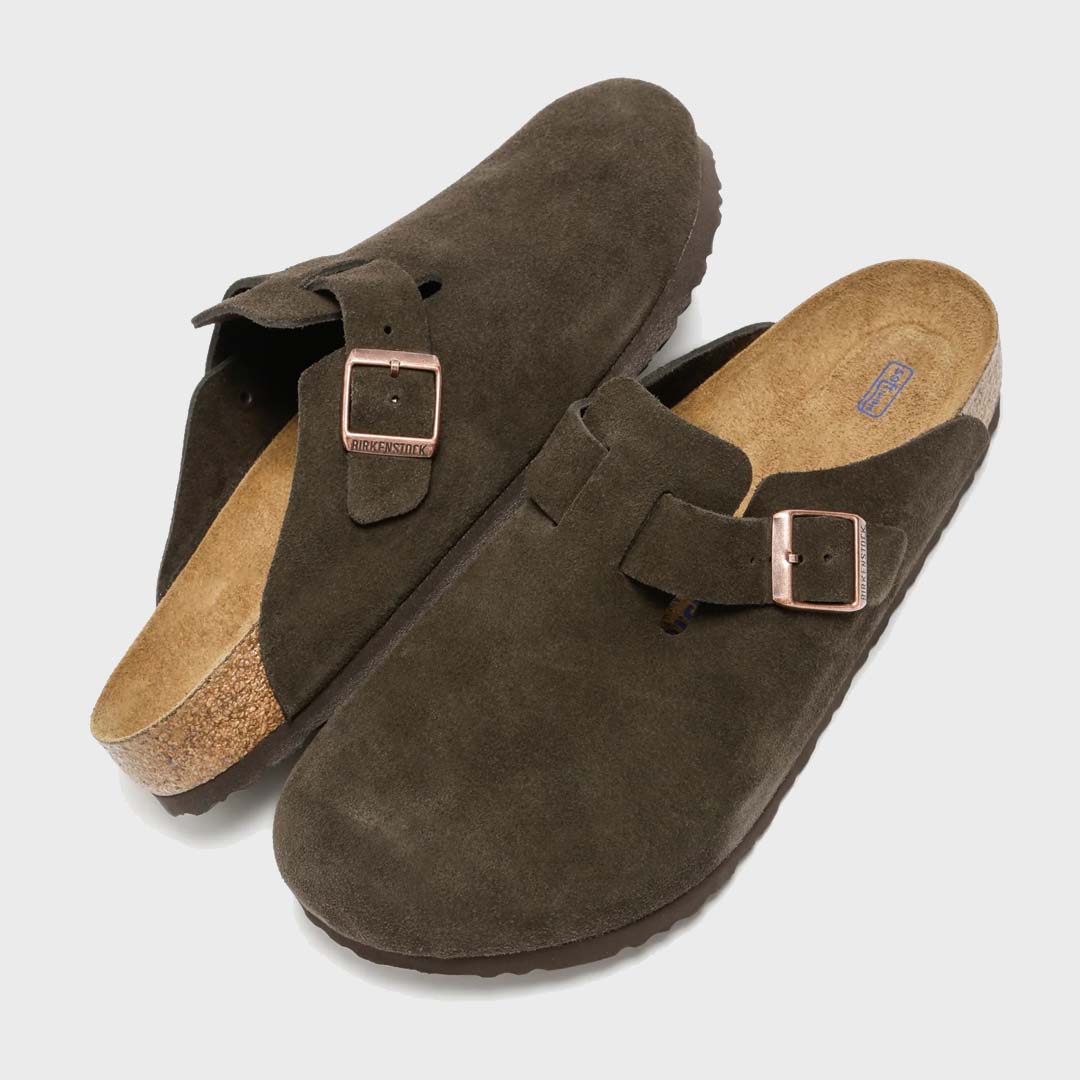 BOSTON | MOCCA SUEDE LEATHER (Narrow)