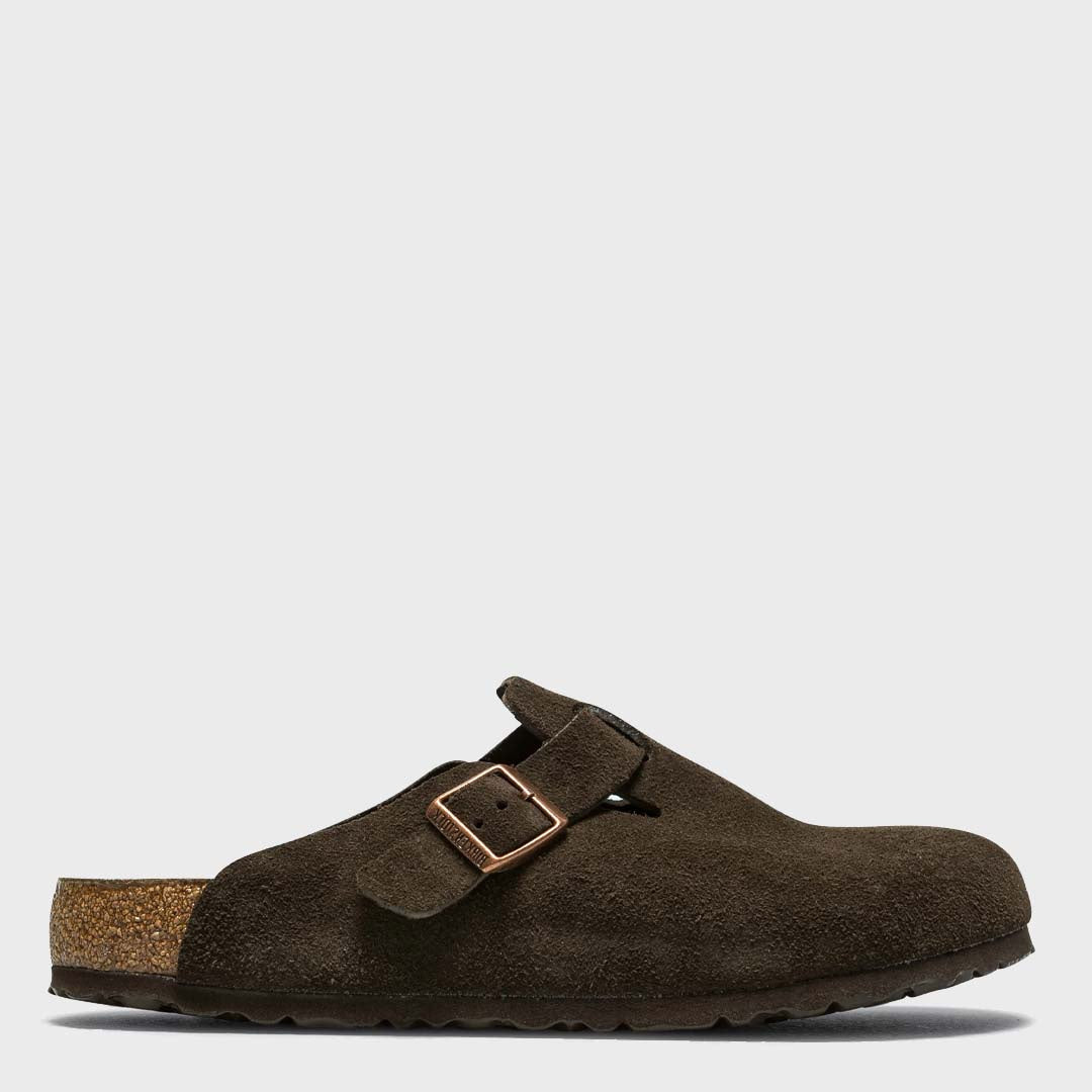 BOSTON | MOCCA SUEDE LEATHER (Narrow)