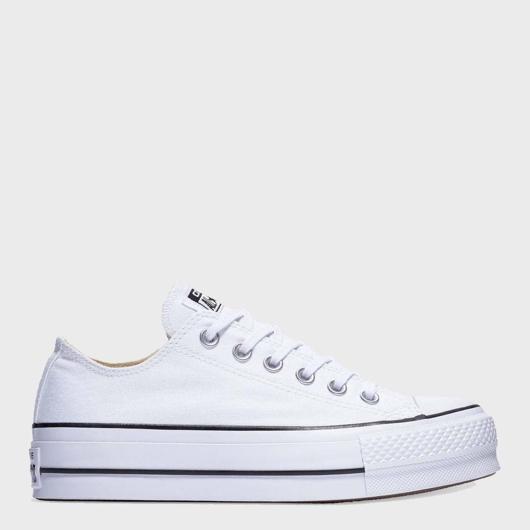ALL STAR LIFT CANVAS LOW | WHITE