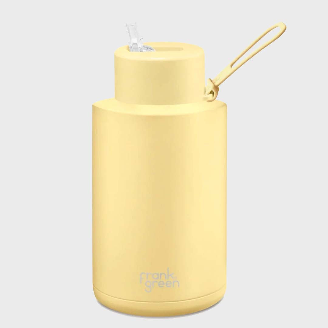 CERAMIC REUSABLE BOTTLE (2 LITRE) - BUTTERMILK