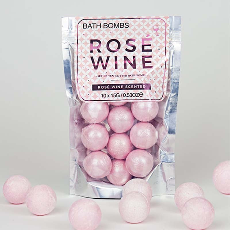 ROSÉ WINE BATH BOMBS