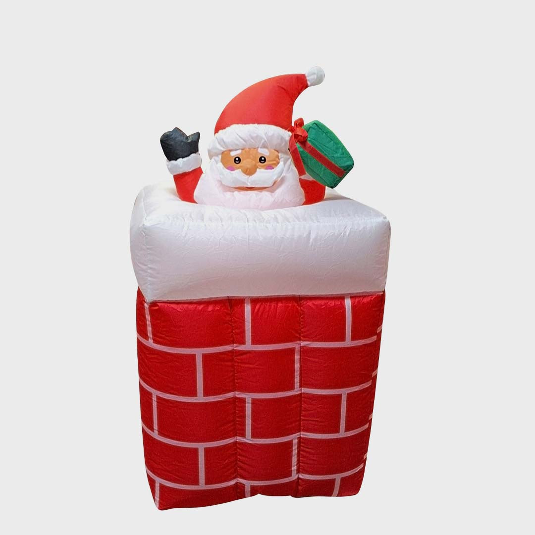 INFLATABLE SANTA CHIMNEY