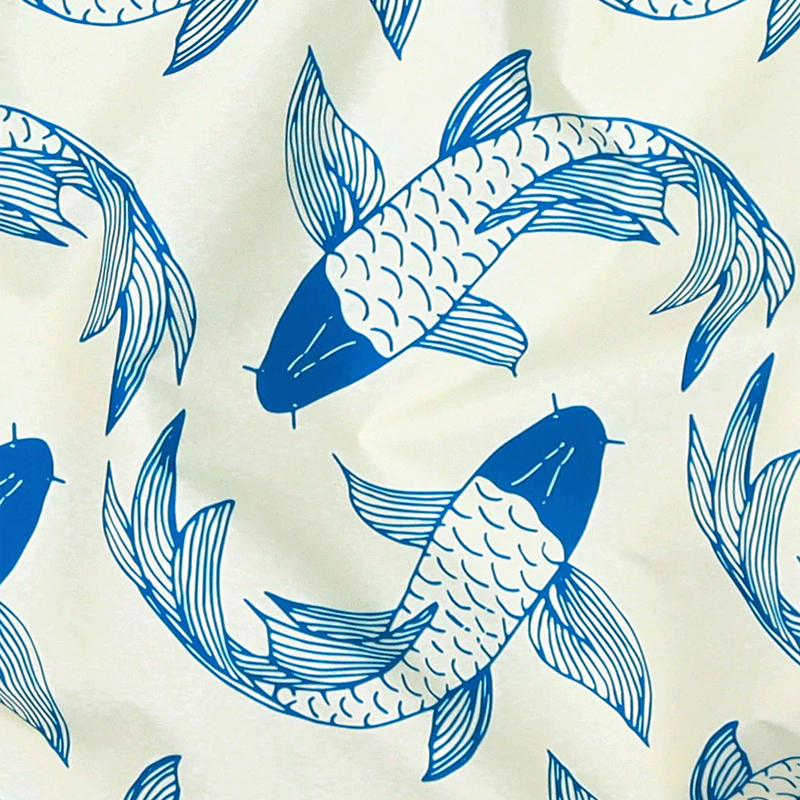 REUSABLE BAG - KOI FISH