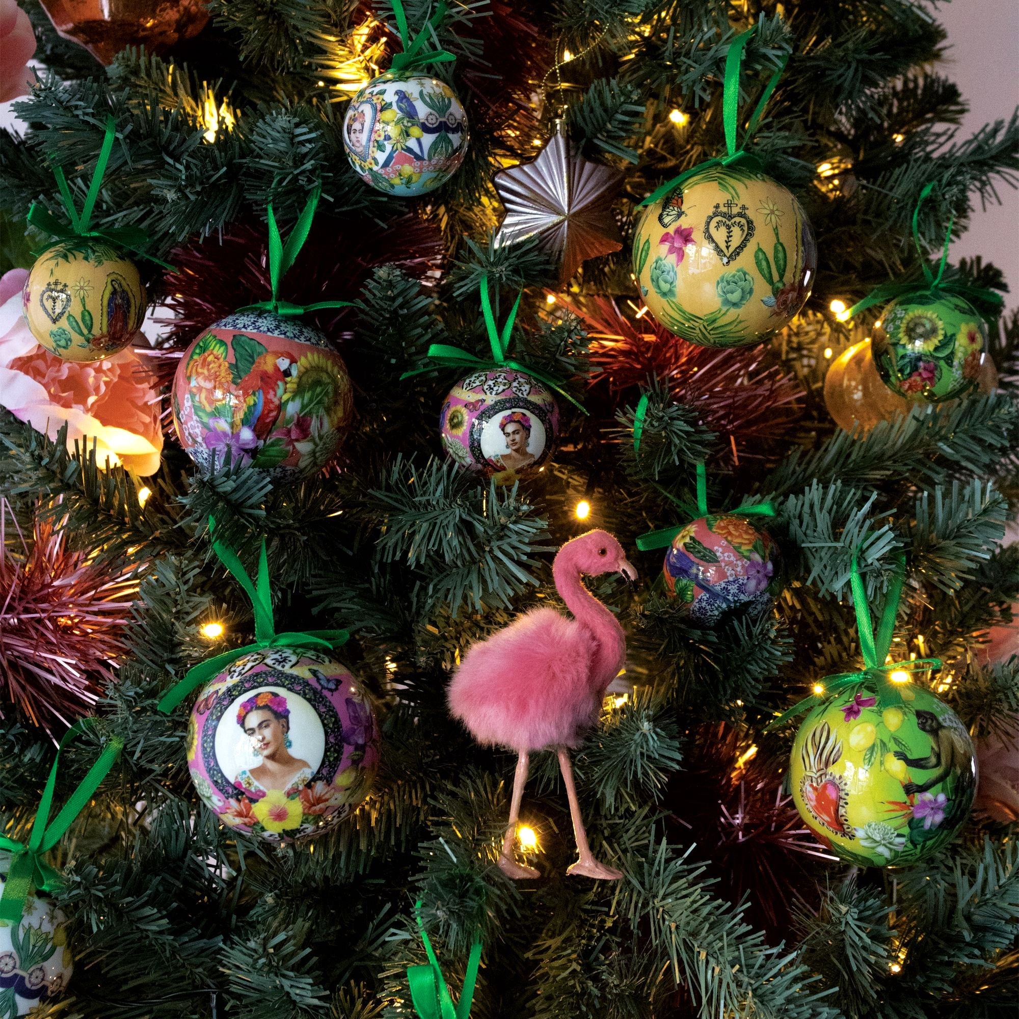 MEXICAN FOLKLORE BAUBLE SET