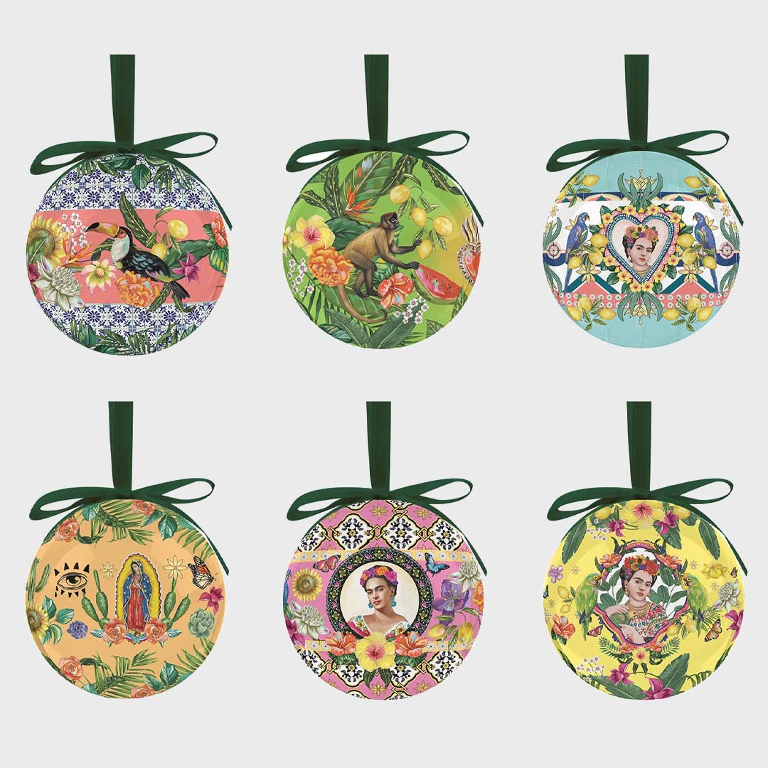 MEXICAN FOLKLORE BAUBLE SET