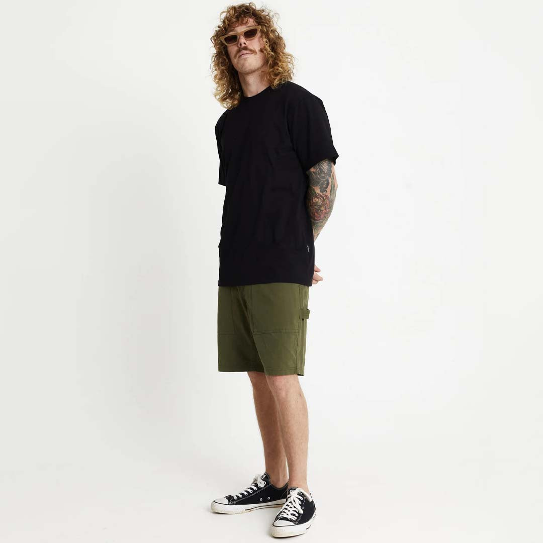 CARPENTER WALKSHORT | WASHED ARMY