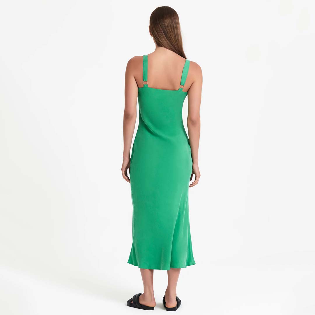 ARIANNE CUPRO SLIP DRESS