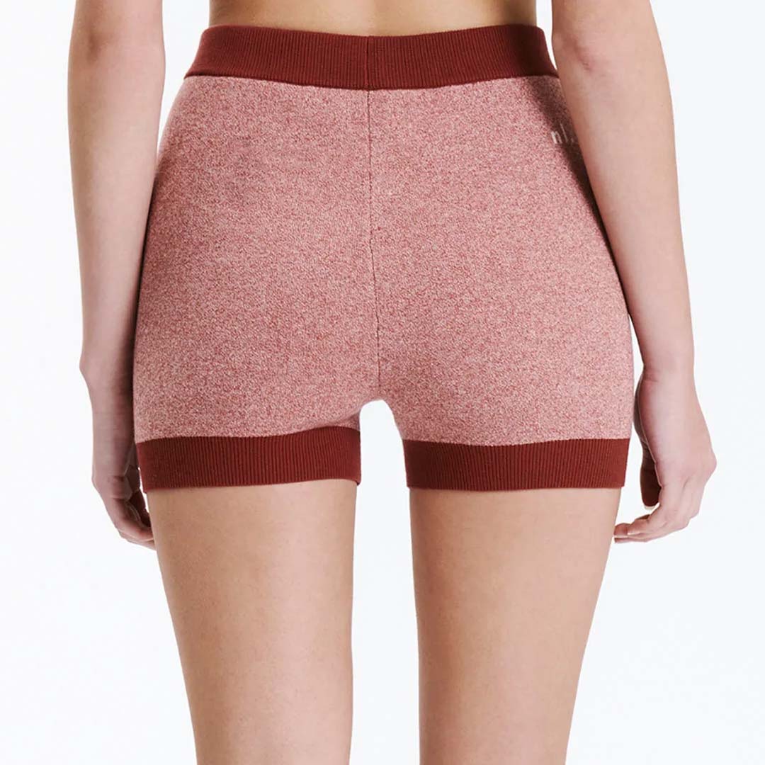 NUDE ACTIVE KNIT SHORT - CHILLI