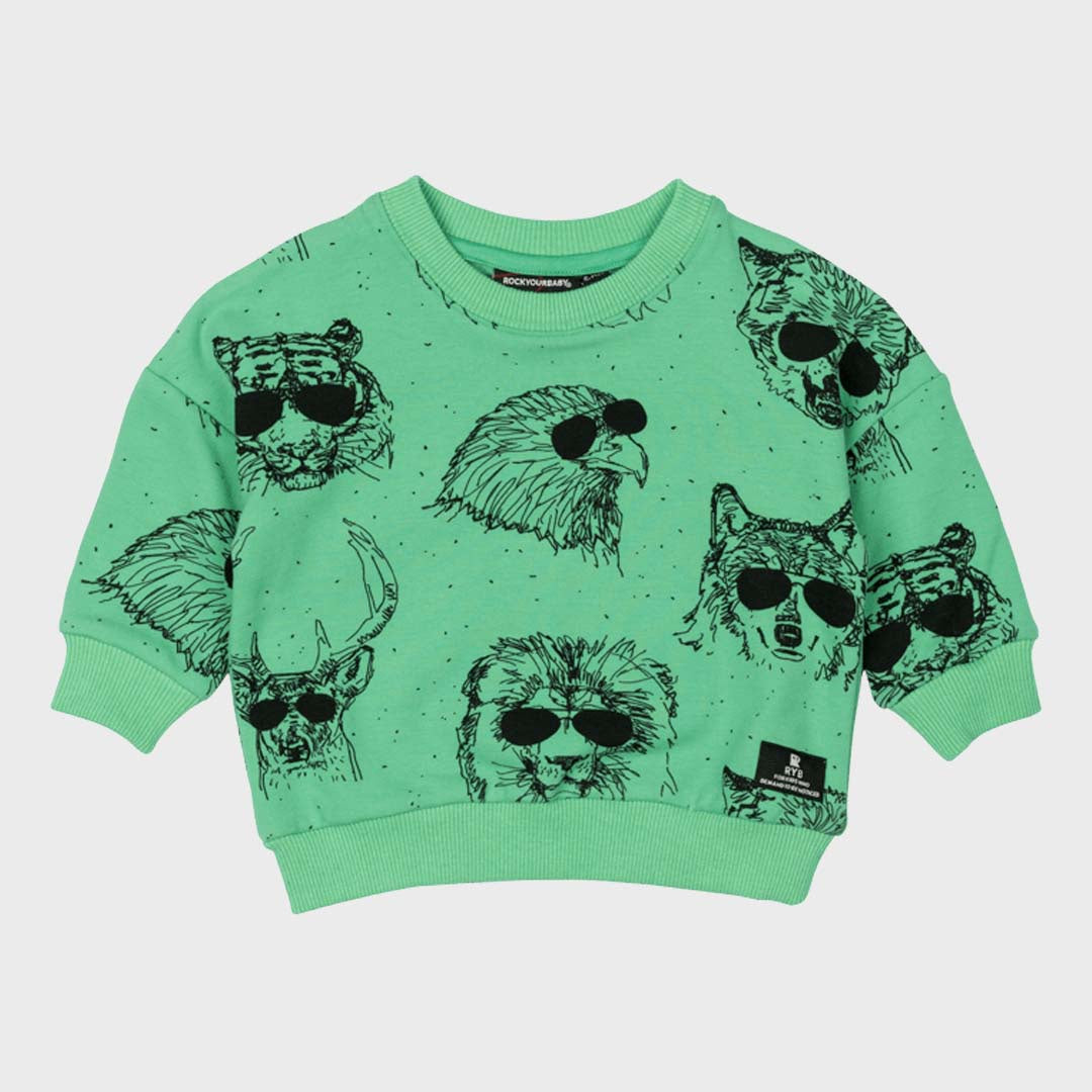 WILD LIFE BABY SWEATSHIRT