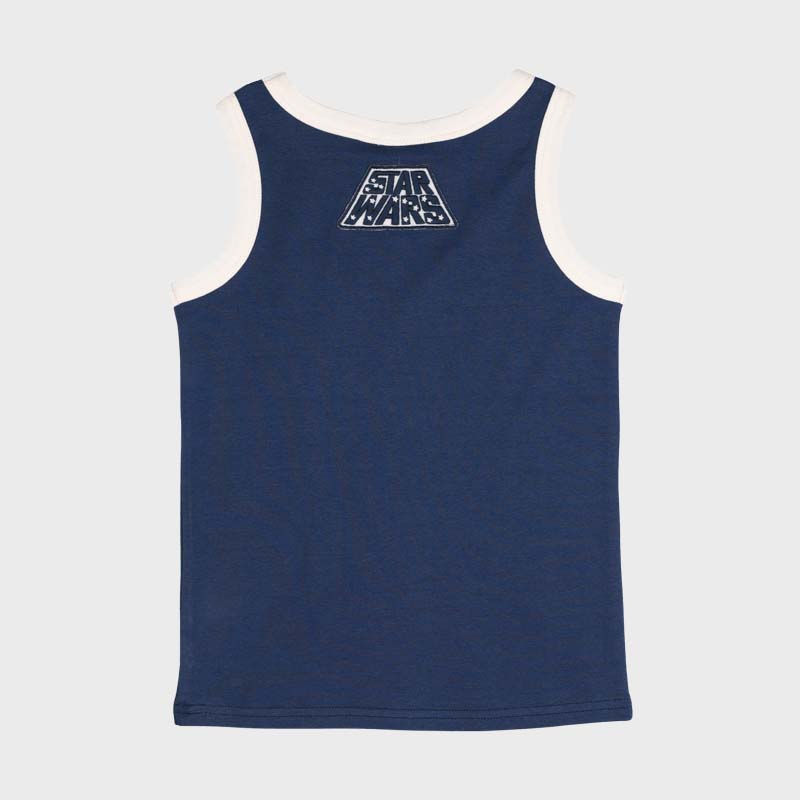 THIS ONE RIB SINGLET - NAVY