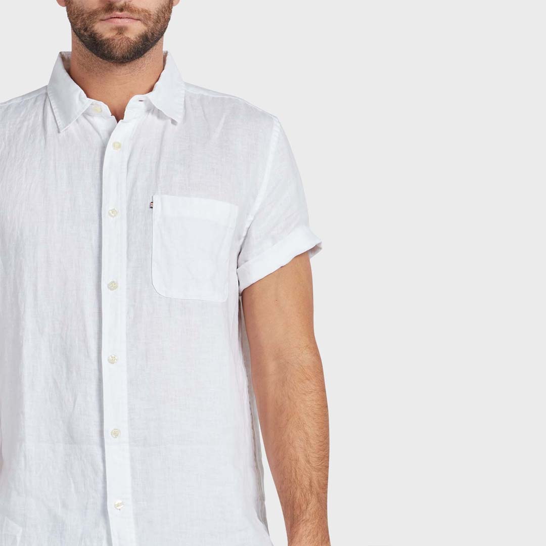 HAMPTON SS LINEN SHIRT