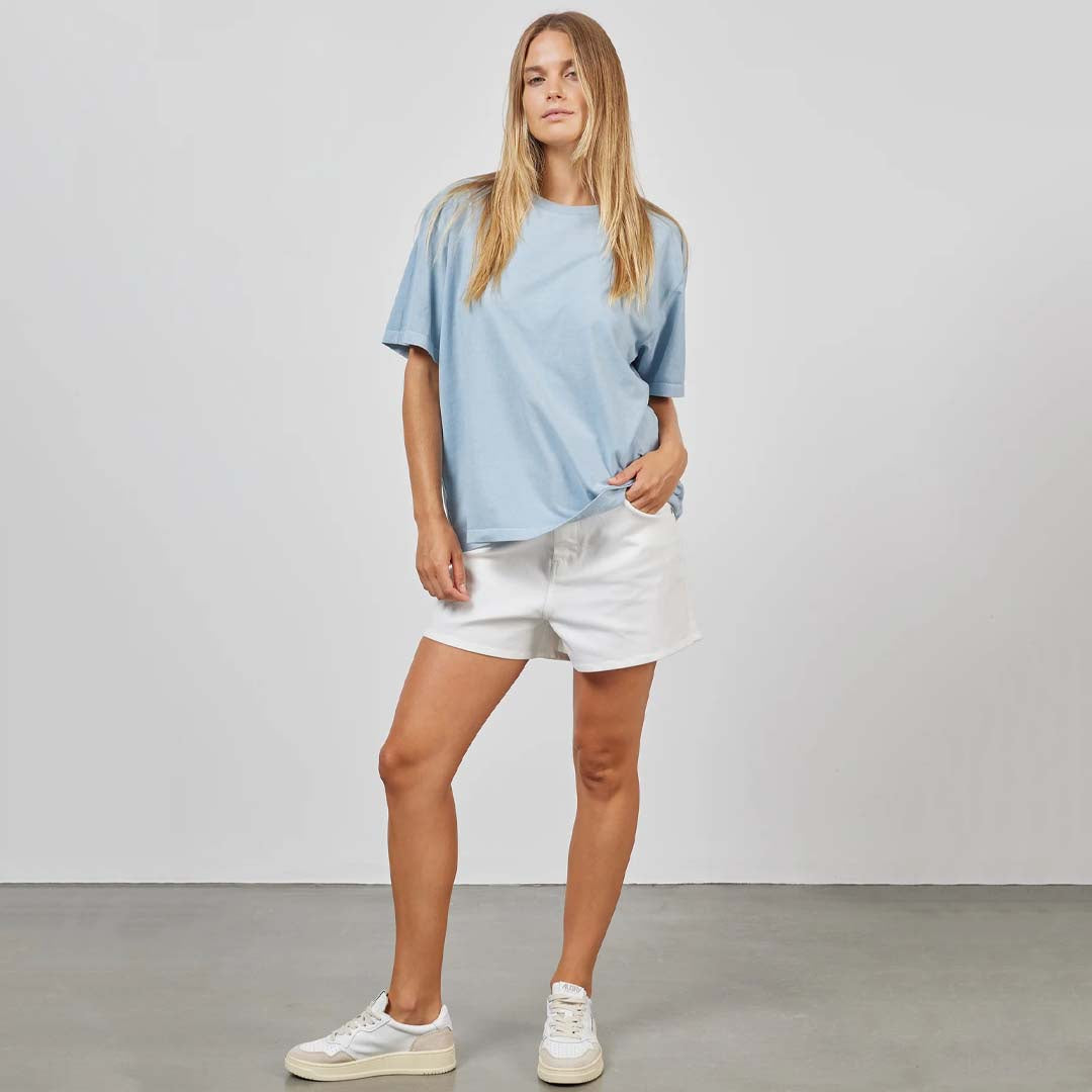 JIMMY BOYFRIEND TEE | PEARL BLUE