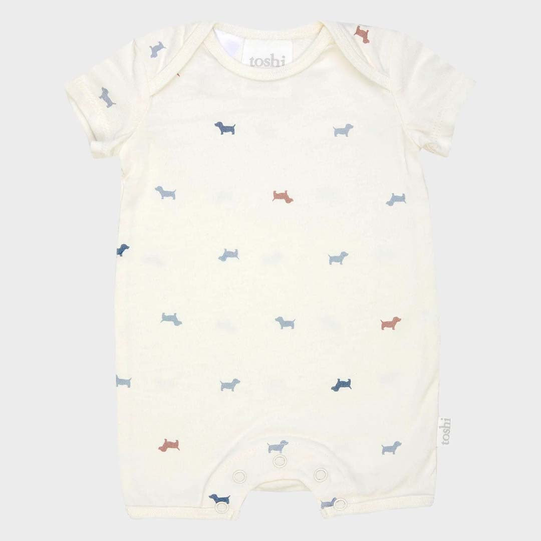 ONESIE SHORT SLEEVE | PUPPY