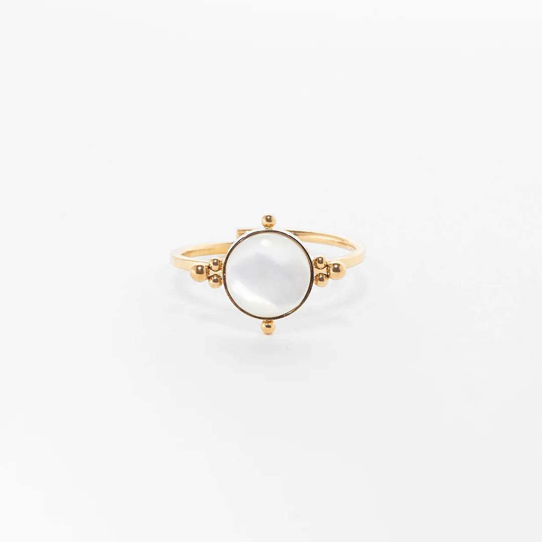 SALOMÉ RING | MOTHER OF PEARL